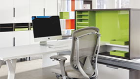 Teknion workstation